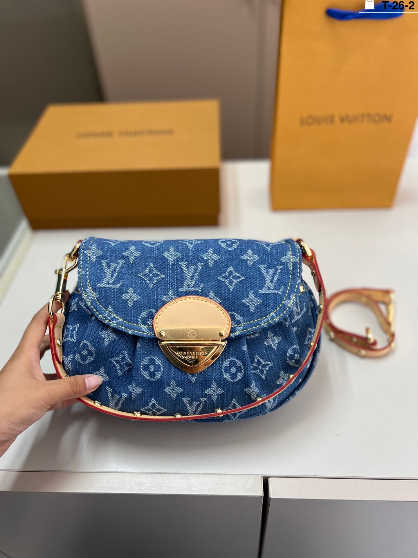 louis new arrival Sunset vibe bag size: 25*16 cm