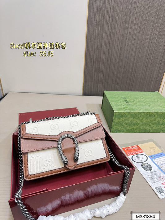 Gg new arrival chain bag size:25 * 15 cm