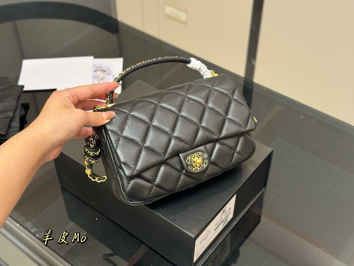 Cc new arrival woc chain bag size: 21*15 cm