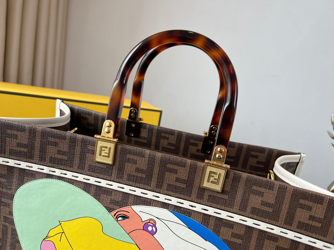 Fd Sunshine Shopper Meduim Bag