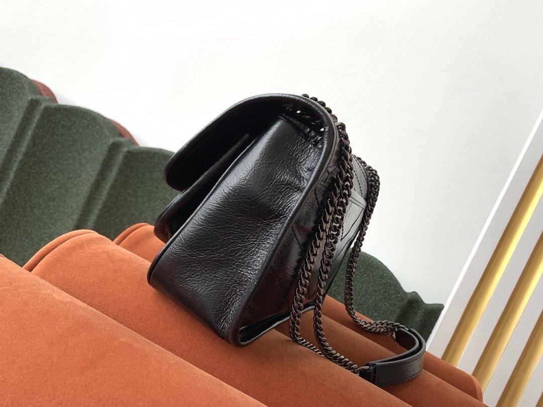 Y Niki Medium Vintage Leather Bag