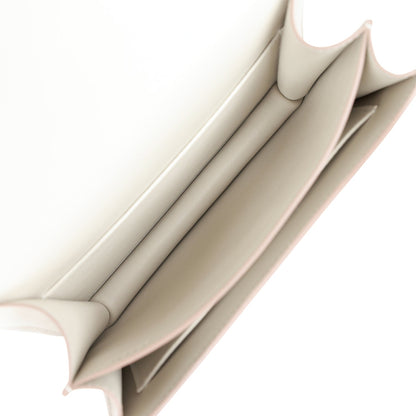 H Constance 18 Gris Perle Swift Gold Hardware