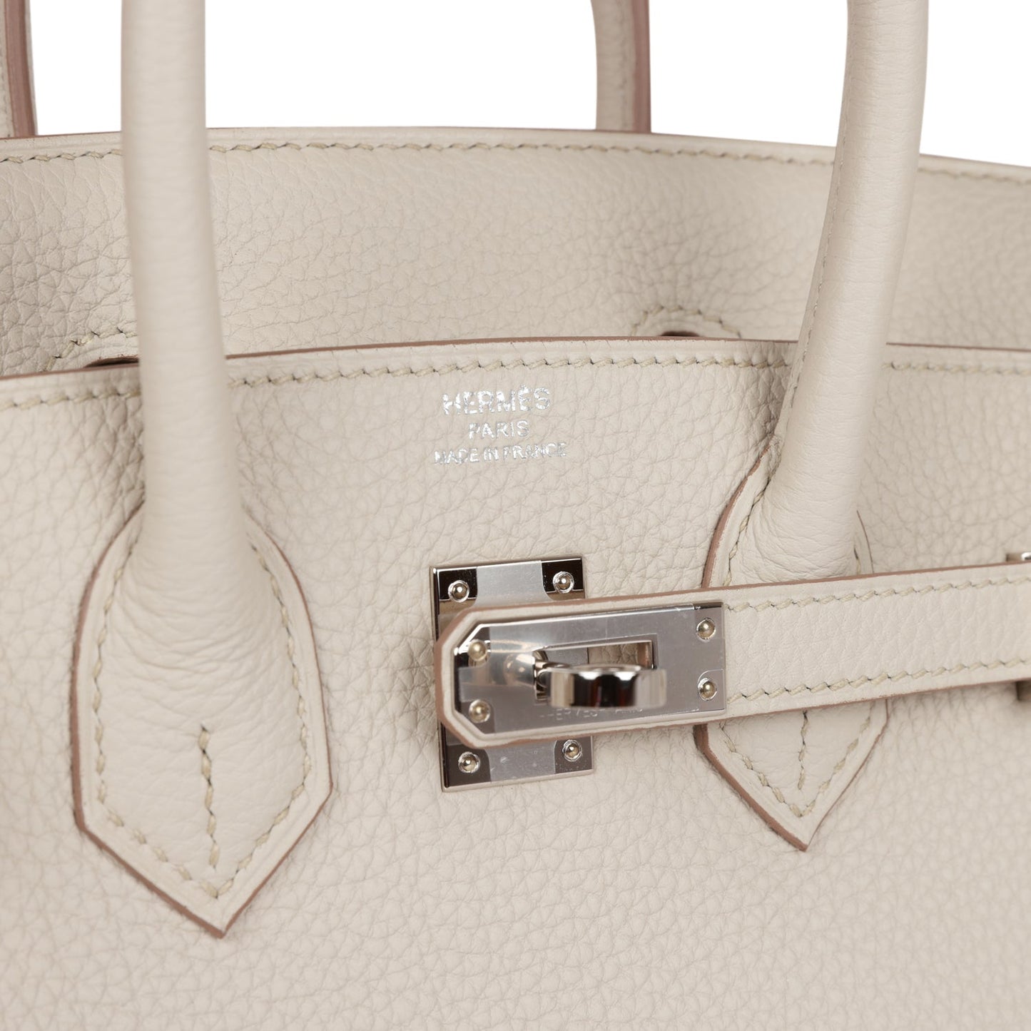 H Birkin 25 Beton Togo Palladium Hardware
