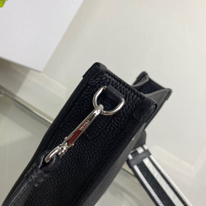 Pra Mini Shoulder Bag Black For Women, Women's Bags 7.9in/20cm