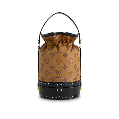 L Monogram REVERSE CANVAS PETIT