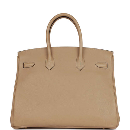 H Birkin 35 Trench Clemence Gold Hardware