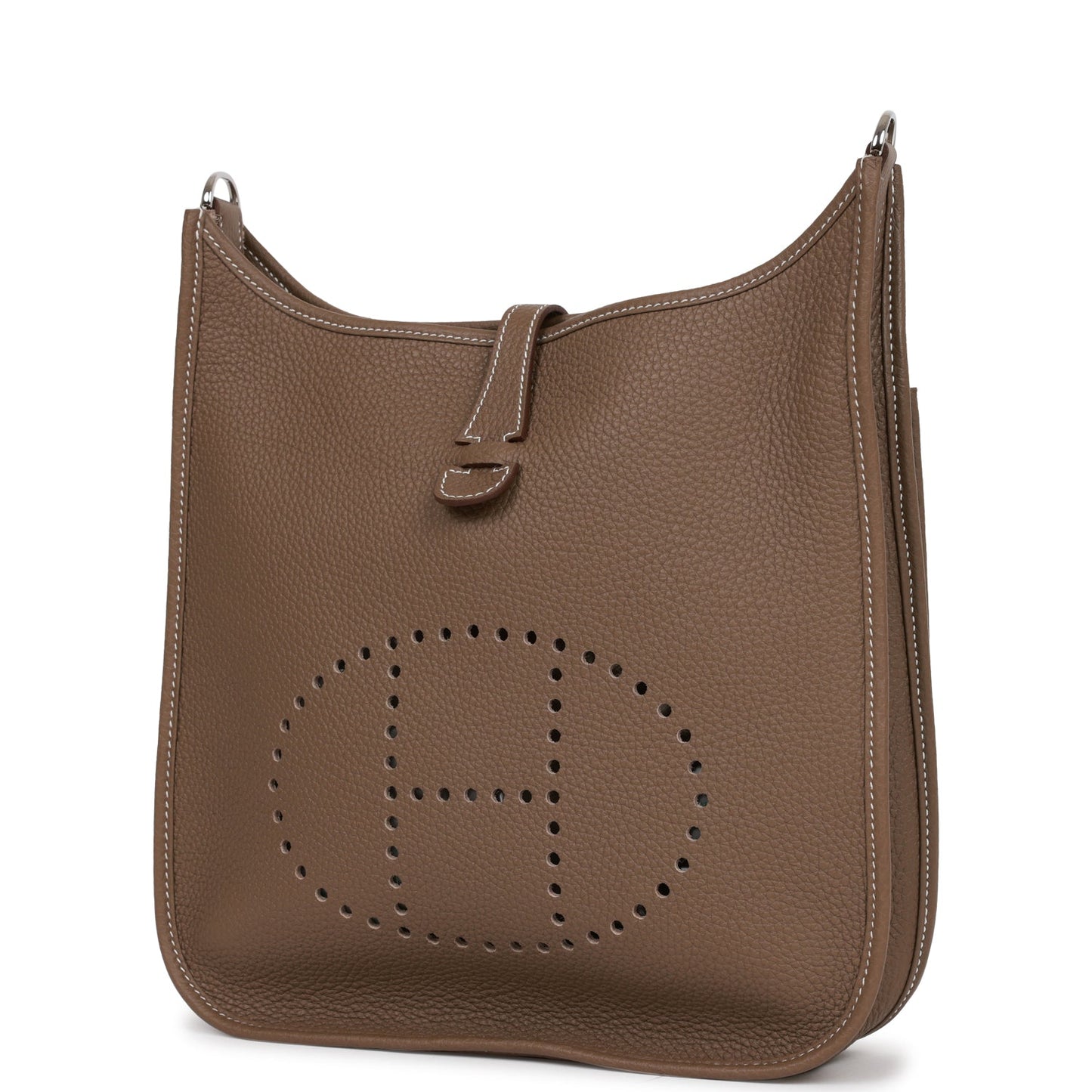 H Evelyne III PM Etoupe Clemence Palladium Hardware