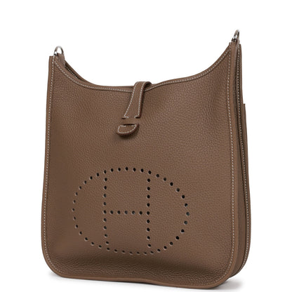 H Evelyne III PM Etoupe Clemence Palladium Hardware