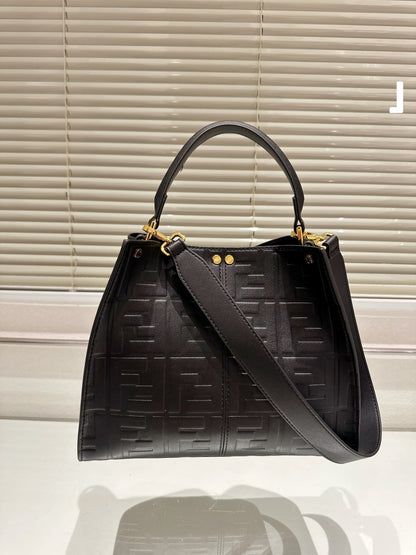 Fen new arrival PEEKABOO tote bag size; 30 * 25cm