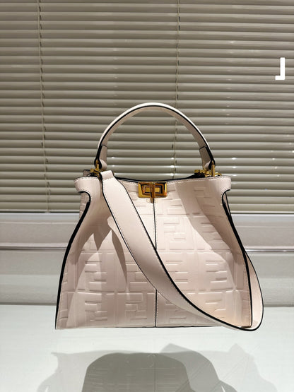 Fen new arrival PEEKABOO tote bag size; 30 * 25cm