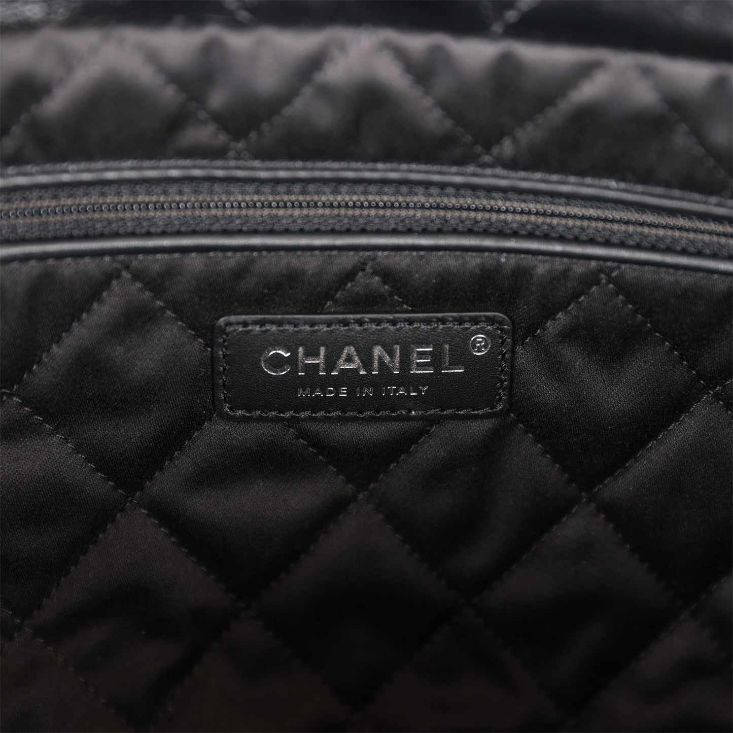 CC Small 22 Bag SO Black Calfskin Black Hardware
