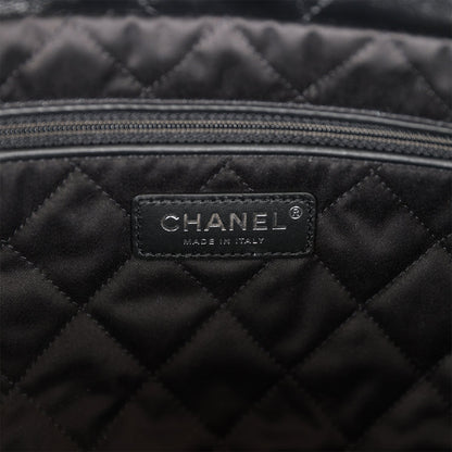 CC Small 22 Bag SO Black Calfskin Black Hardware
