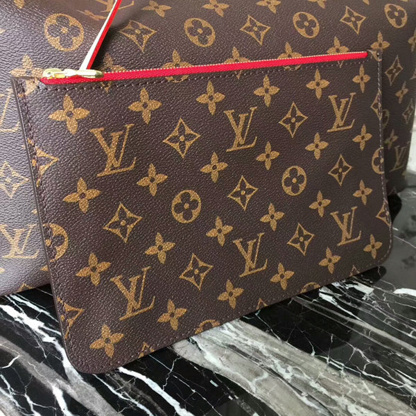 L M41179 Neverfull GM Shoulder Bag Monogram Canvas