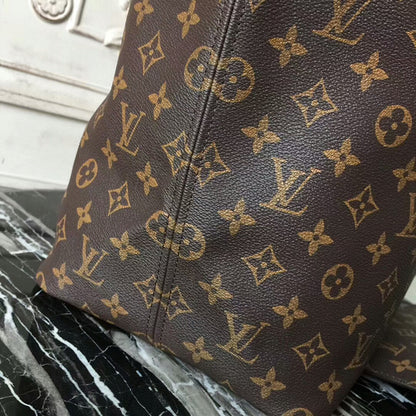 L M41179 Neverfull GM Shoulder Bag Monogram Canvas