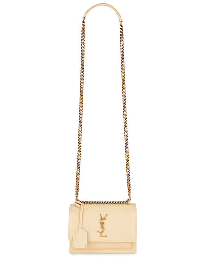Y Sunset Small Chain Bag in Smooth Leather