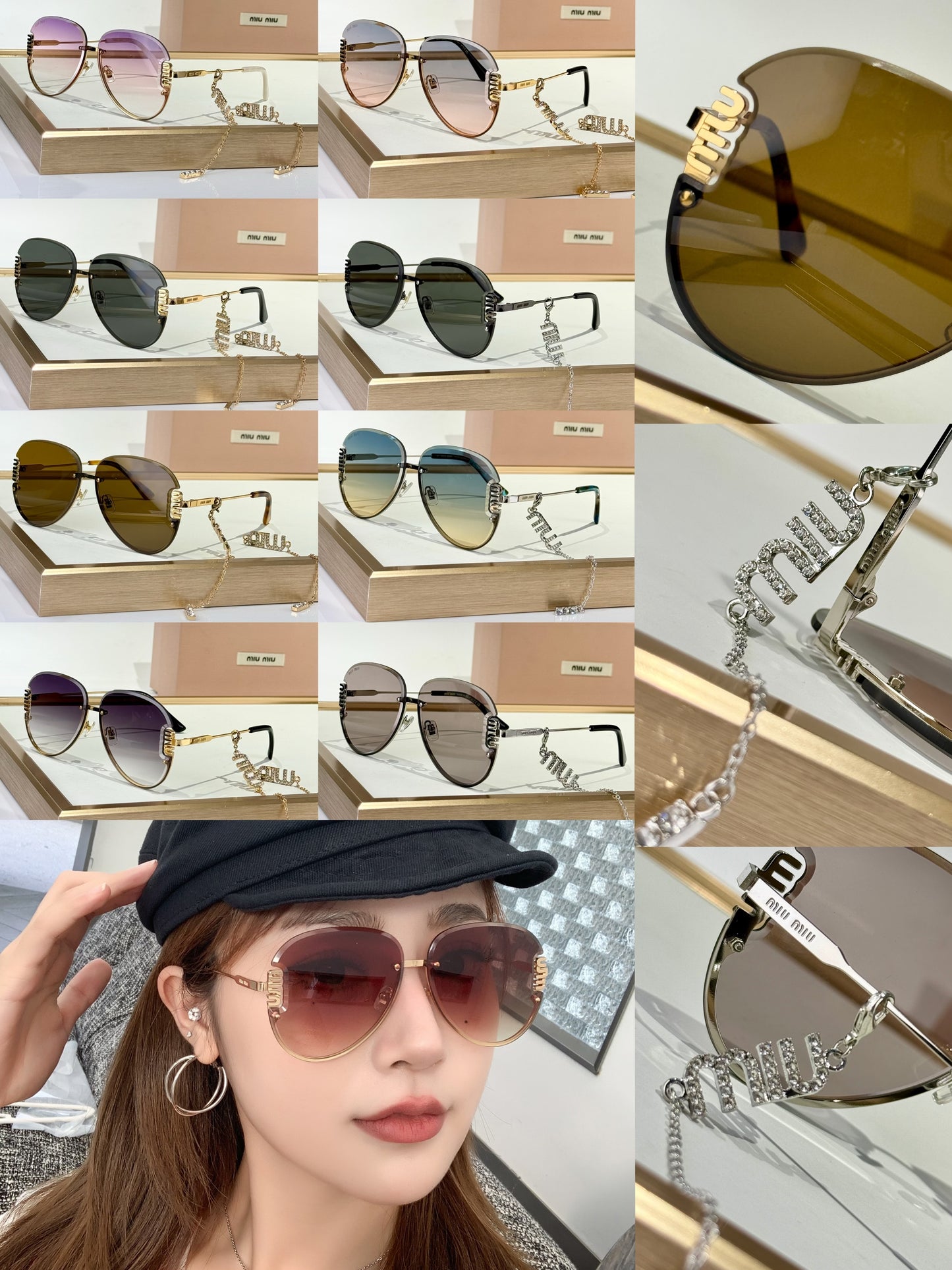 MIU MI* Eyewear SIZE: 60-15-145