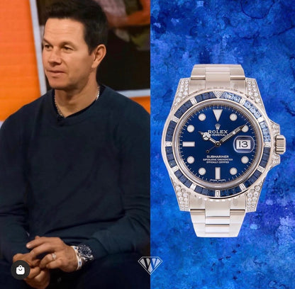 Rlx Submariner Date 116659 SABR 18K White Gold Diamonds Sapphires UNWORN