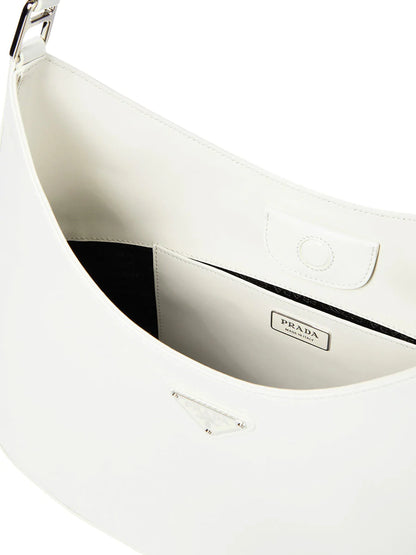 PP Cleo Maxi Brushed Leather Shoulder Bag