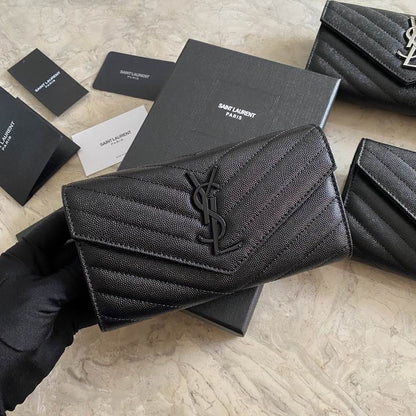 Y  wallet black  SIZE:19x11x3CM  06