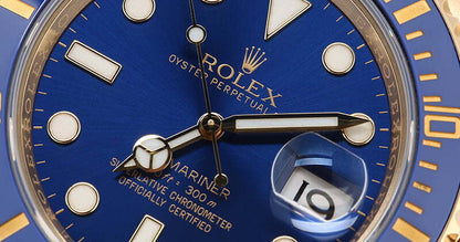 Swiss Rx Submariner Date 126618LB Blue