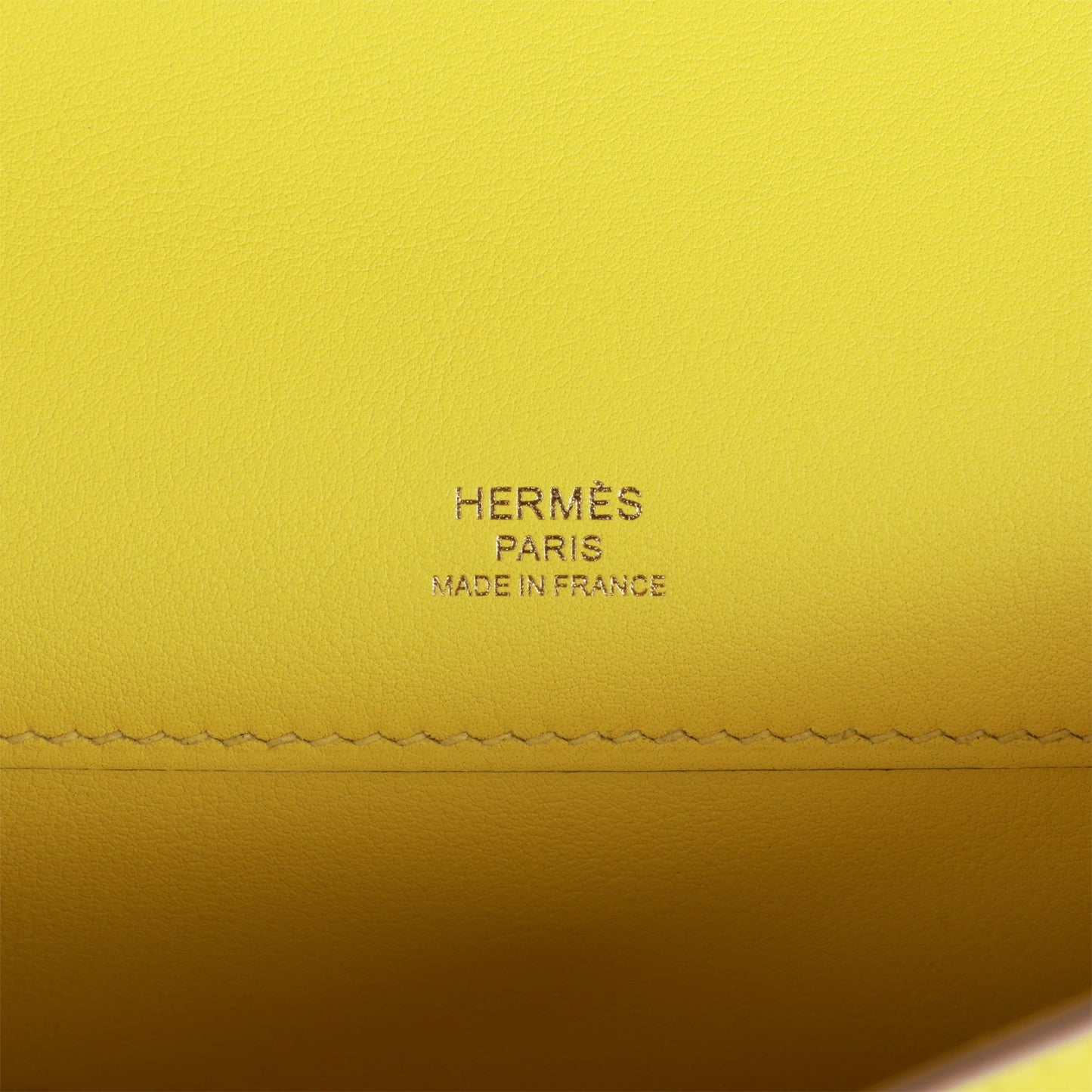 H Kelly Cut Lime Swift Gold Hardware