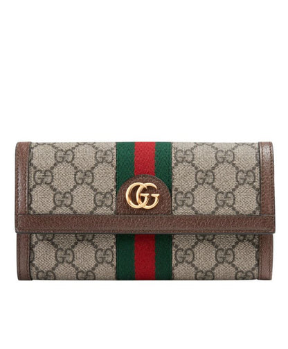 GG Ophidia GG continental wallet 523153 Dark Coffee
