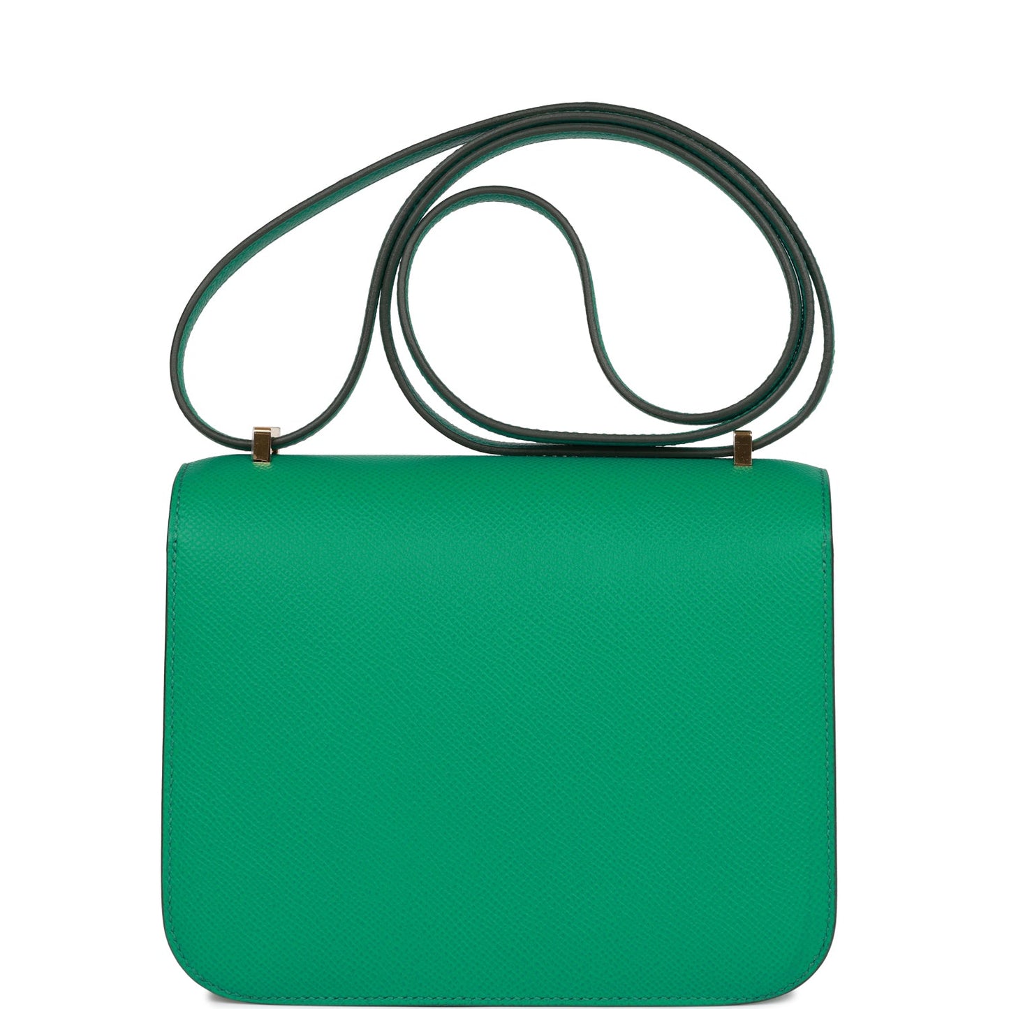 H Constance 18 Vert Jade Epsom Gold Hardware