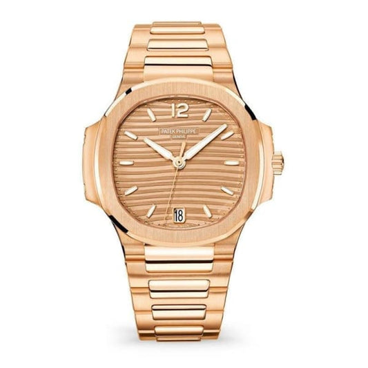 PP Nautilus Rose Gold 7118-1R-010 with Golden Brown Opaline dial