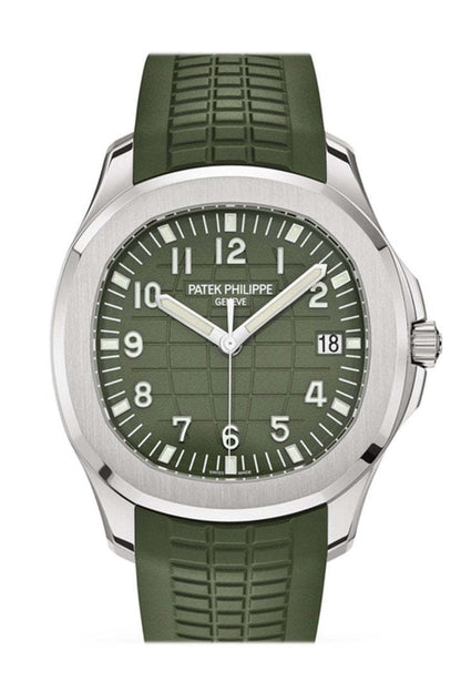 PP Aquanaut Khaki Green Dial Watch 5168G-010