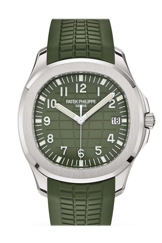 PP Aquanaut Khaki Green Dial Watch 5168G-010