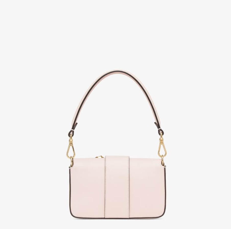 Brooch mini baguette �C Fendace Pink leather bag
