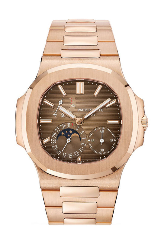 PP Nautilus Moon Phase Rose Gold Watch 5712/1R-001 5712/1R