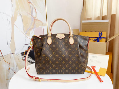 Louis Turenne MM Monogram Canvas For Women, Women’s Handbags, Shoulder Bags 15in/38cm LV M48814
