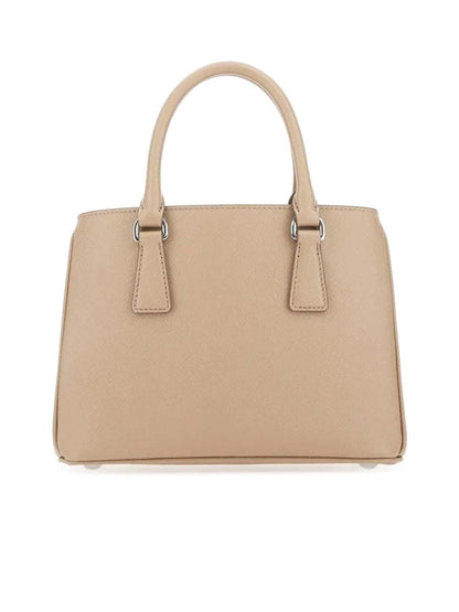 PP Galleria Saffiano Leather Mini Bag in Cameo Beige
