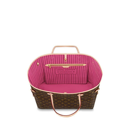 L M41180 Neverfull GM Shoulder Bag Monogram Canvas