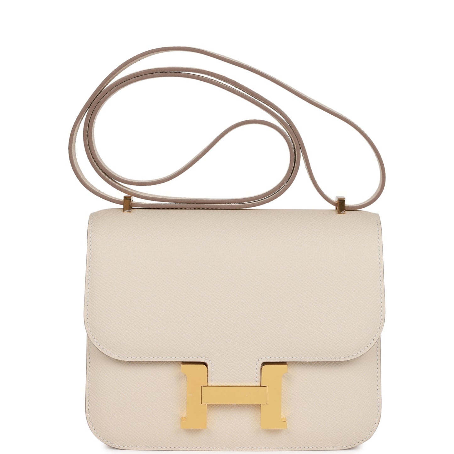 H Constance 1-18 Craie Epsom Gold Hardware