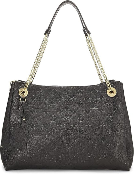 Louis Pre-Loved Black Monogram Empreinte Surene MM Black