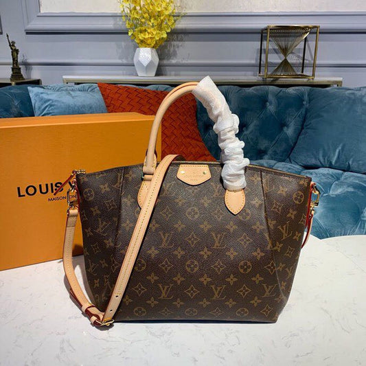 Louis Turenne MM Monogram Canvas For Women, Women’s Handbags, Shoulder Bags 15in/38cm LV M48814
