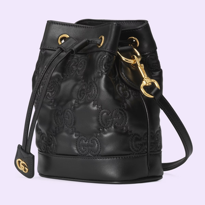 GG Matelassé bucket bag