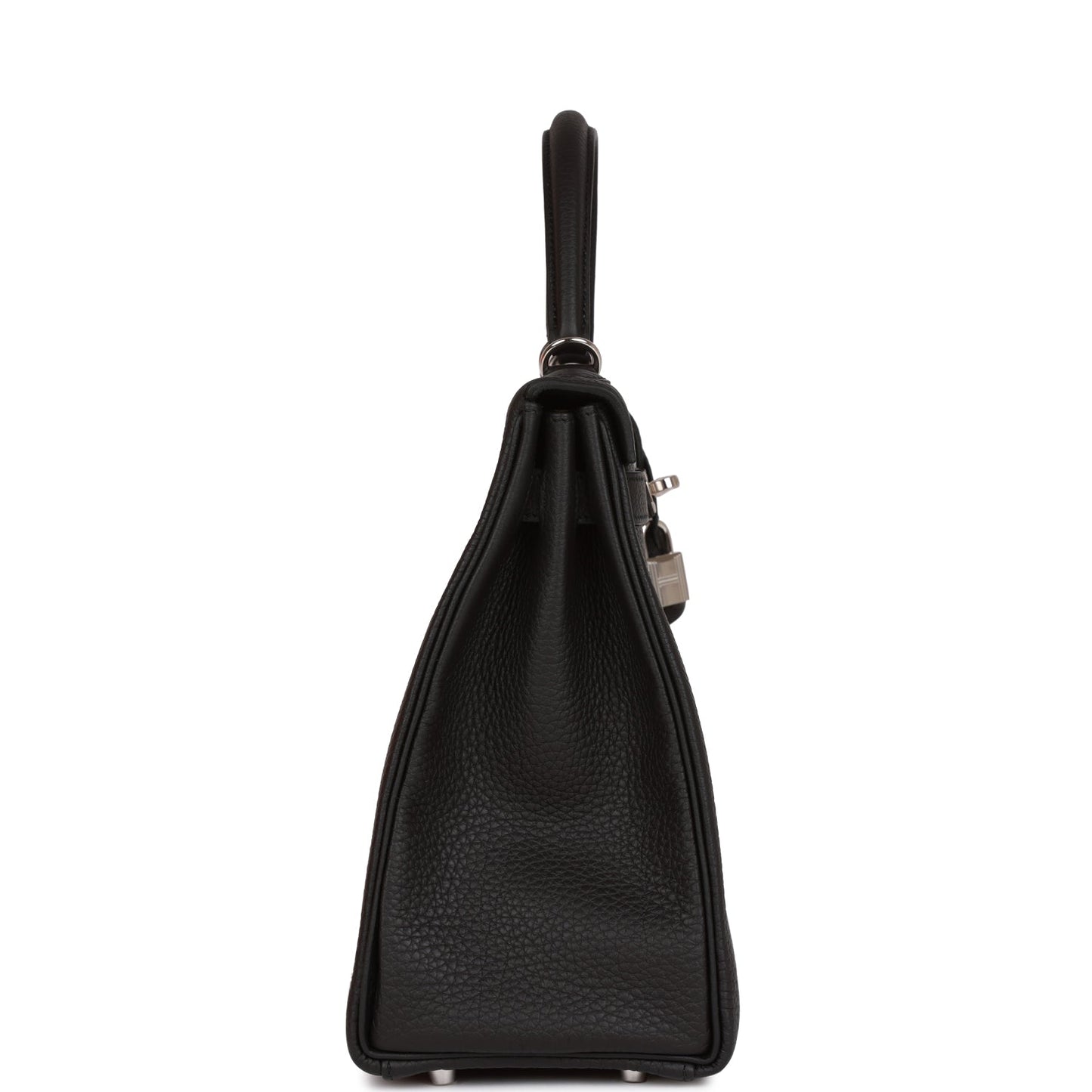H Kelly Retourne 32cm Black Togo Palladium Hardware