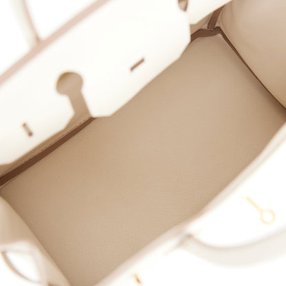 H Birkin 30 Craie Togo Gold Hardware