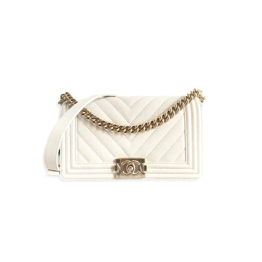 CHEVRON BOY CC HANDBAG