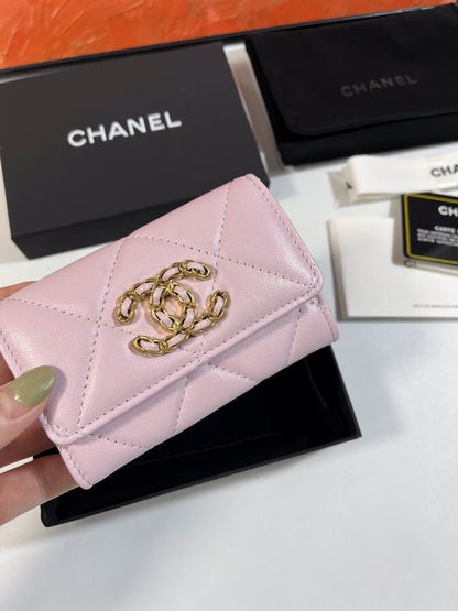 CC A 11X8.5X3cm YG 3colour wallet