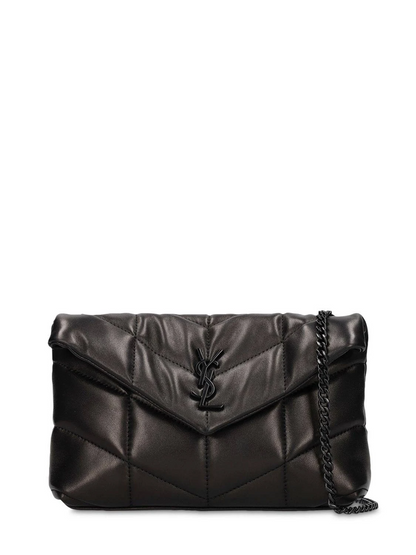 Y Puffer Toy Bag in Quilted Lambskin