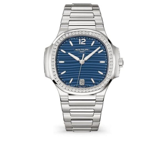 PP Nautilus Steel 7118-1200A-001 with Blue Opaline dial