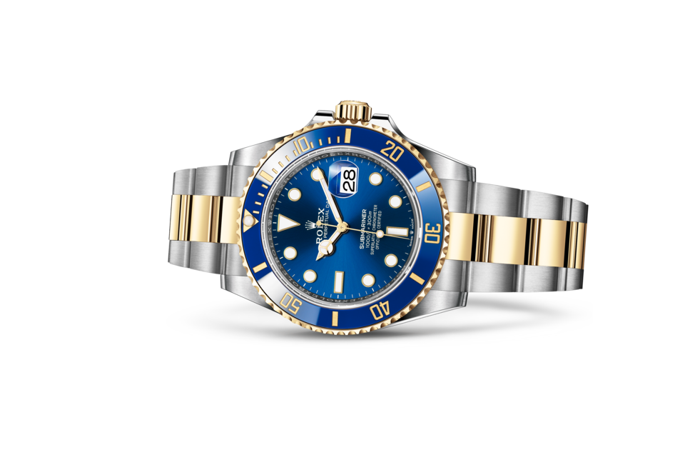 RLX Perpetual Submariner Date 41mm Black Dial Yellow Gold 126618LN