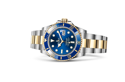 Rlx Perpetual Submariner Date 41mm Blue Dial Yellow Gold 126618LB