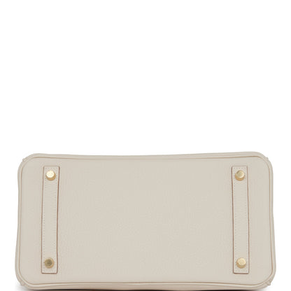 H Birkin 30 Craie Togo Gold Hardware