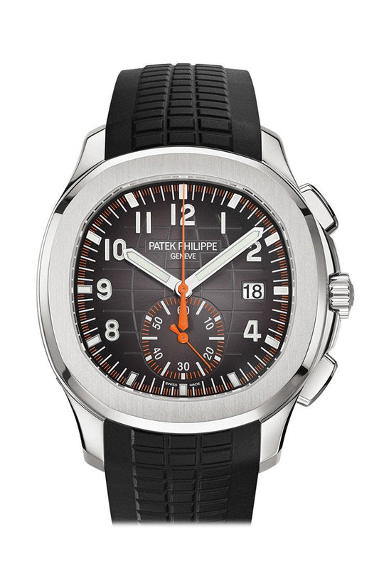 PP Aquanaut Black Dial Automatic Men's Chronograph Watch 5968A-001