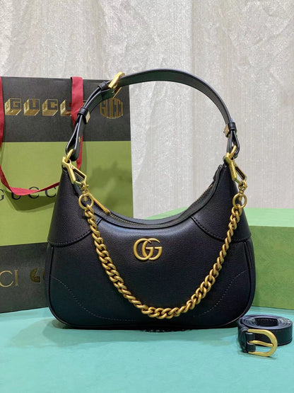 GC465 Aphrodite Small Shoulder Bag / W9.9" x H7.5" x D2.8"